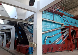 مشروع المراجل البخارية 25طن من سلسلة SZL في منجم للفحم بالا سو
