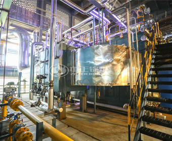 مشروع  مراجل البخار المحمص بالغاز 35طن من سلسلة SZS لشركه الصين الثانيه للالات الثقيله المحدوده